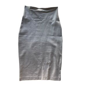 Windsor Bodycon Pencil Skirt Beige Tan Brown Size Small Pull On Stretch Office